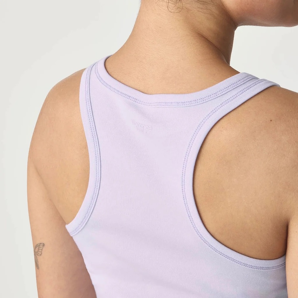 NWT Florence By Mills Ribbed Racerback Tank - Picture 3 of 7